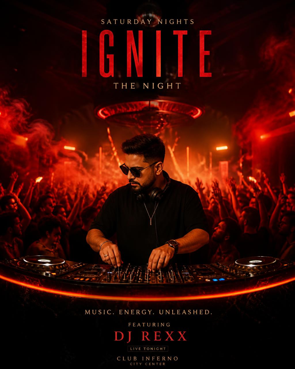 Ignite the Night featured event poster